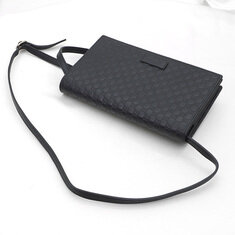 Gucci(구찌) 466507 블랙 GG로고 마이크로시마 레더 클러치 크로스백 썸네일 4