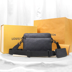 Louis Vuitton(루이비통) M46602 섀도우 모노그램 캔버스 트리오 메신저 크로스백 썸네일 1