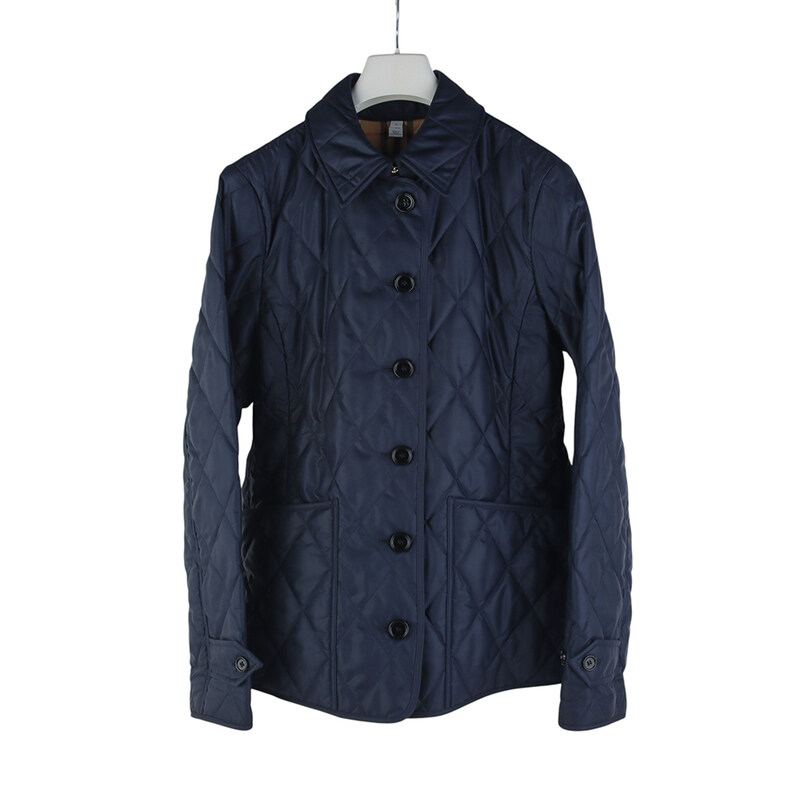 버버리 8034248 다이아몬드 퀼팅 체온조절 자켓 L 37452K - Burberry