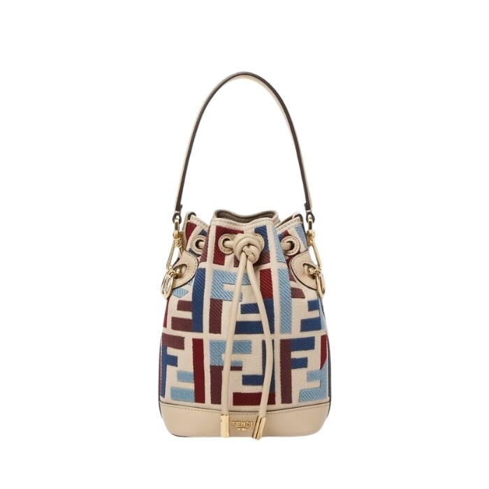 펜디 몬트레조 패브릭 미니 백 8BS109 AYDF F1HL2 - Fendi