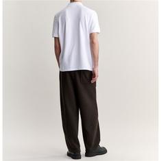 26SS 메종키츠네 PM00209KP0002 White 카라 반팔티셔츠 썸네일 4