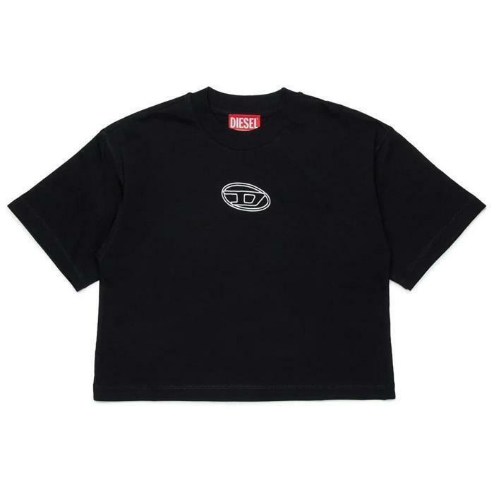26SS 디젤주니어 크롭티셔츠 J02428 00YI9 K900 - Diesel