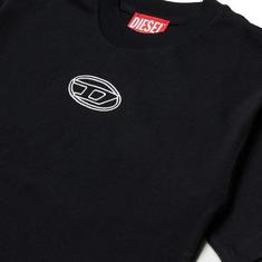 26SS 디젤주니어 크롭티셔츠 J02428 00YI9 K900 썸네일 6