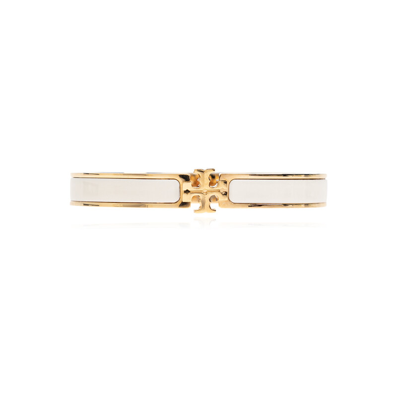 26FW 키라 에나멜 미디움 브레이슬릿 아이보리 176492 709 - Tory Burch