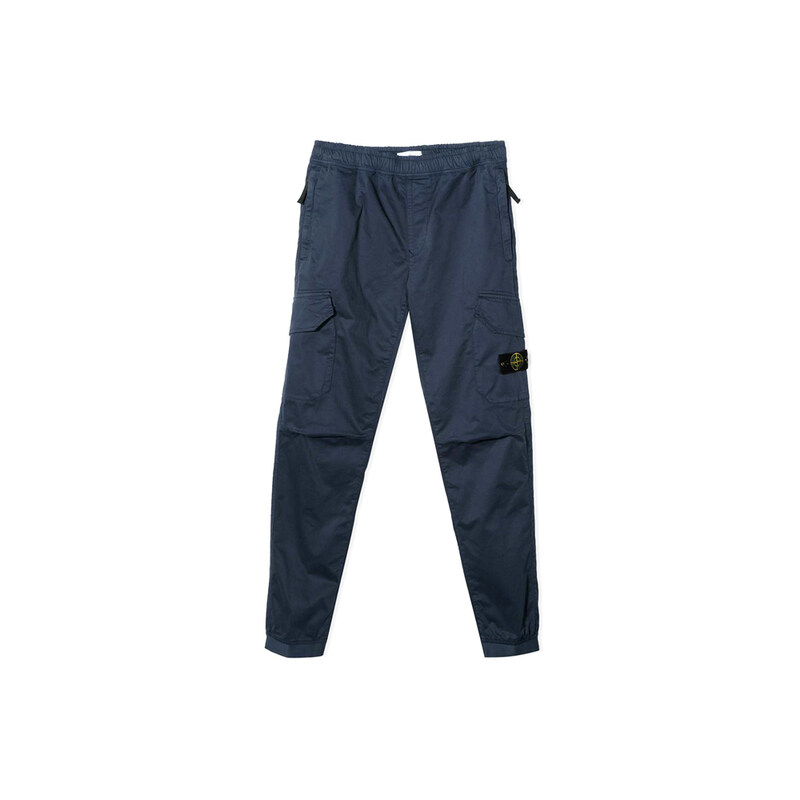 키즈 와펜 카고 팬츠 다크블루 741630412 V0028 - Stone Island