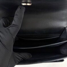 생로랑 선셋 체인 숄더백 미듐 블랙 (442906) 썸네일 14