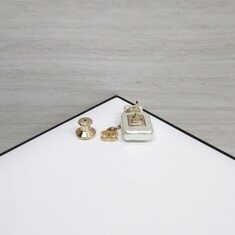 [럭스유] (새상품) 샤넬 CC로고 넘버5 향수 큐빅 브로치 AB8478 썸네일 3