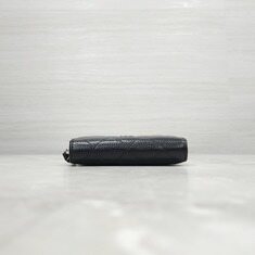 [럭스유] 샤넬 CC로고 클래식 캐비어 지퍼돌이 카드지갑 내장칩 AP0216 썸네일 6