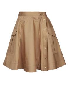 26SS 셀린느   여성 트윌 숏 스커트 RJ09N539W 04CA CARAMEL BPG 썸네일 1