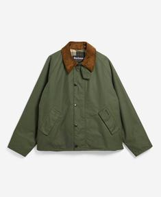 26SS 바버 TRANSPORT 트랜스포트 왁스 재킷 MWX1678 GN32 LIGHT MOSS DOM 썸네일 1