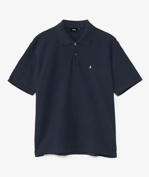 스투시 폴로 티셔츠 1140367 NAVY DOM - Stussy