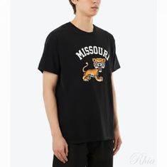 와일드동키 26SS 미져리 티셔츠 블랙 미주리 썸네일 1