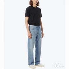 디젤 26FW 릴렉스드 진 1980 D 이퍼 A15795 0KBBZ 01 썸네일 1