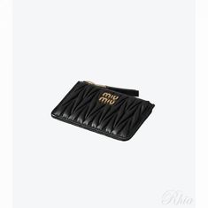 미우미우 26FW 마테라쎄 나파 가죽 카드 홀더 5MC093 AFPP F0002 썸네일 1