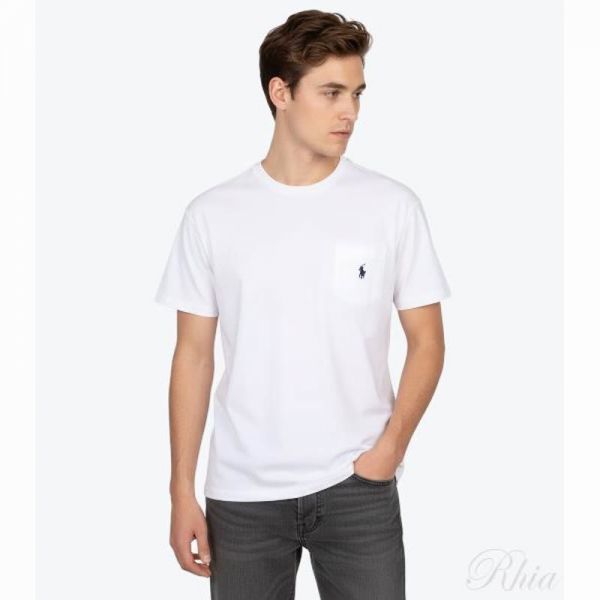 폴로랄프로렌 26SS 포니로고 자수 져지 코튼 반팔티 710707095003 - Polo Ralph Lauren