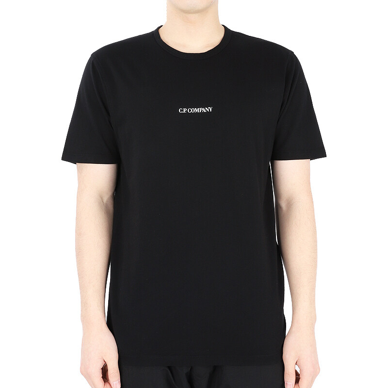 디몬트 CP컴퍼니 남성 미니 로고 프린팅 반팔(블랙) 14CMTS142A 005431G 999 - CP company