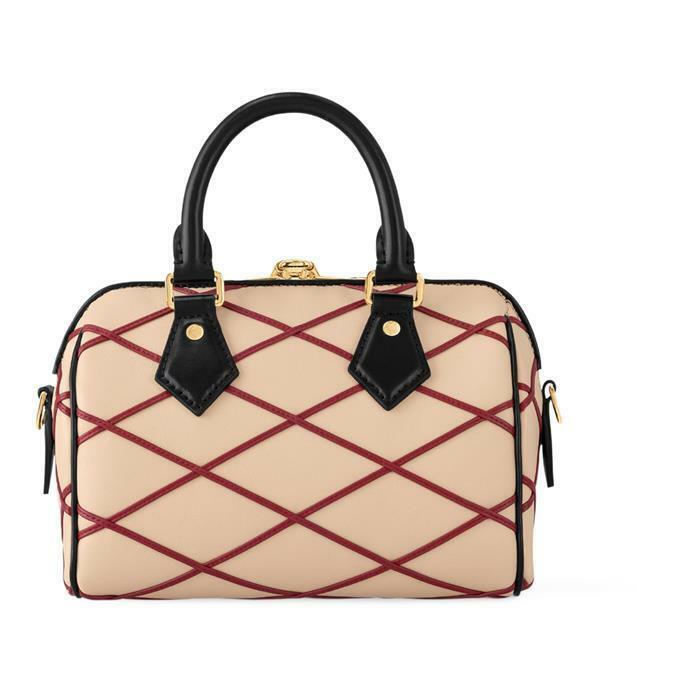 [밀라코/국내발송] 루이비통 스피디 반둘리에 20 말타쥬 베이지 레드 M24261 - Louis Vuitton
