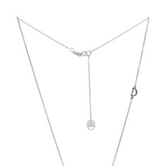 화이트 골드 다이아 18K 벨에포크 XS 목걸이 썸네일 1