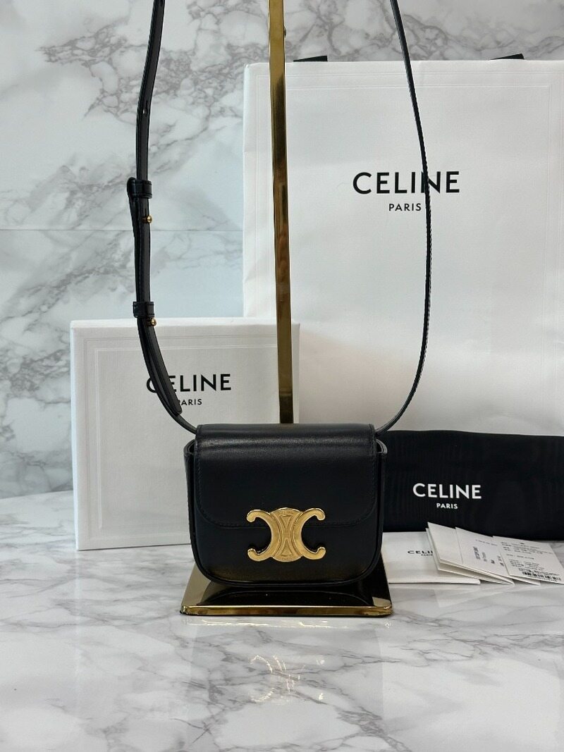 셀린느 미니 클로드 크로스백 블랙 - Celine