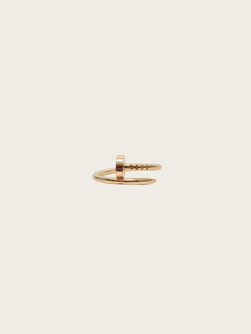 [중고명품/루이스잇] 51호 / 까르띠에 로즈골드 저스트앵끌루 링 반지 SM - Cartier