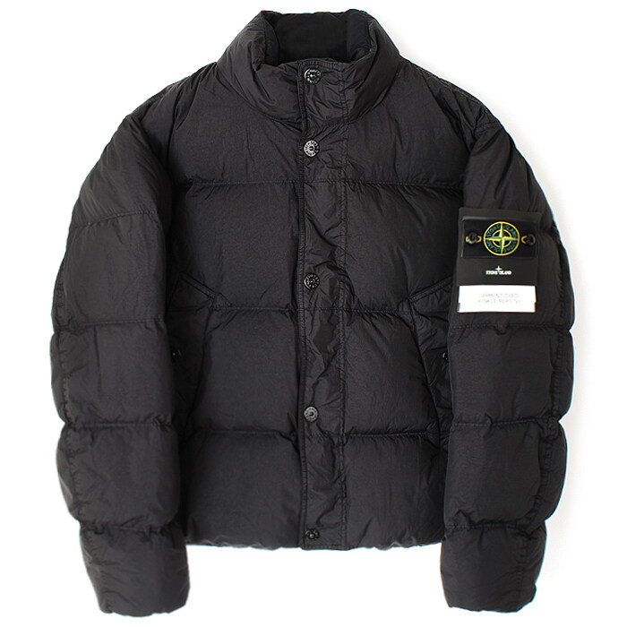 26FW 스톤 크링클랩스 패딩 블랙 L2S154100109 S0A23 V0029 - Stone Island