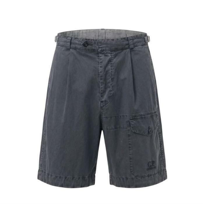 CP컴퍼니 카고 포켓 반바지 블랙 20CMBE170A 110543D 999 - CP company