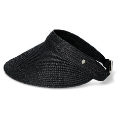 국내배송 26SS 헬렌카민스키 커스틴 라피아 브레이드 바이저 썬캡 HAT52474 CHARCOAL 썸네일 4