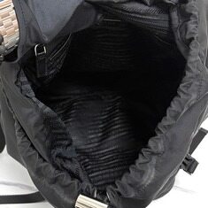프라다 삼각로고 나일론 버클 백팩 블랙 (1BZ039) 썸네일 12