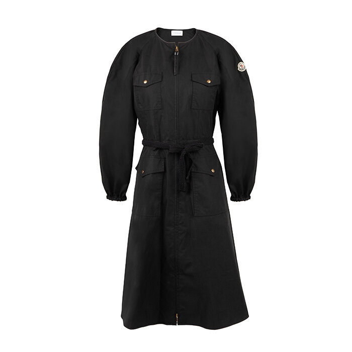 [로로모다] 몽클레어 플리츠 포플린 여성 미니 원피스 / 2G00008-59866-999 - Moncler