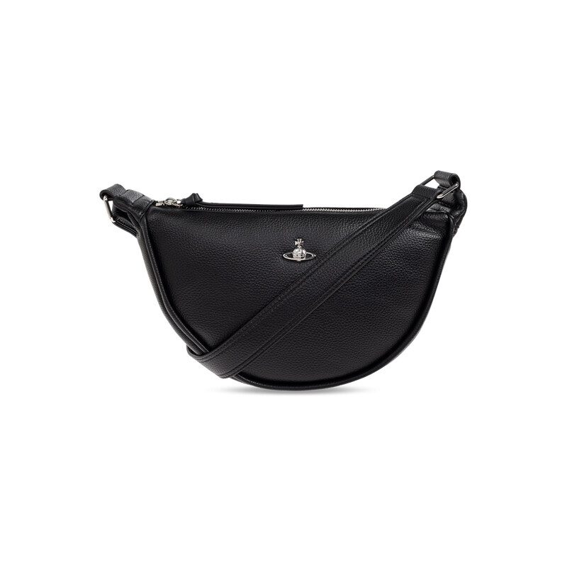 26FW ORB 로고 레이시 크로스백 블랙 4802000XU S000D N403 - Vivienne Westwood