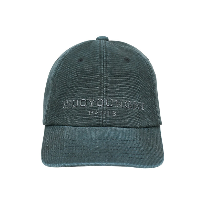 26SS 시그니처 로고 자수 볼캡 그레이 W261CA54 979G - Wooyoungmi