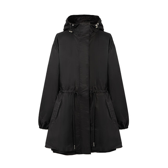 [로로모다] 몽클레어 웨트 루체드 여성 후드 바람막이 자켓 / WETEAU-1A00135-999 - Moncler