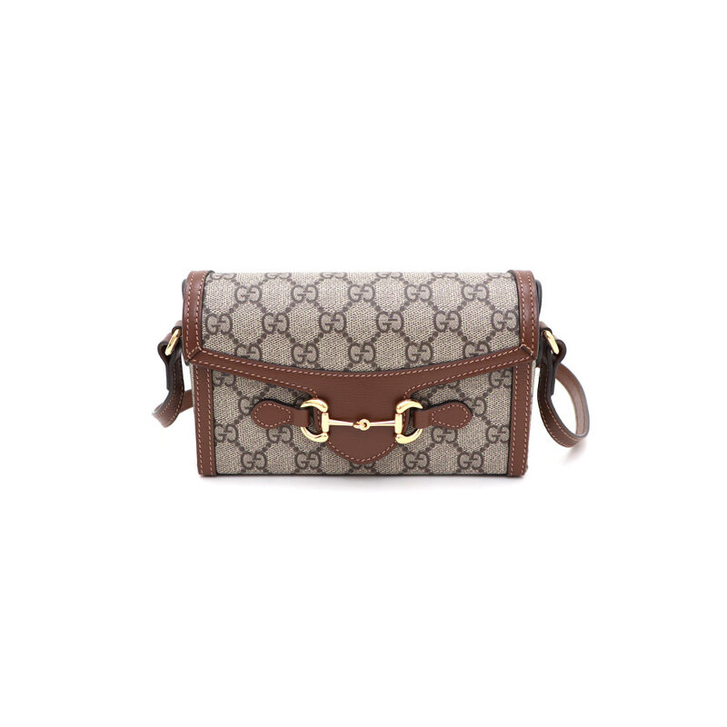 구찌 699296 GG수프림 캔버스 홀스빗 1955 미니 숄더백 겸 크로스백kk41310528 - Gucci