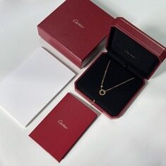 [더럭스] 까르띠에 LOVE 러브 펜던트 네크리스 로즈골드 B7224509 썸네일 6