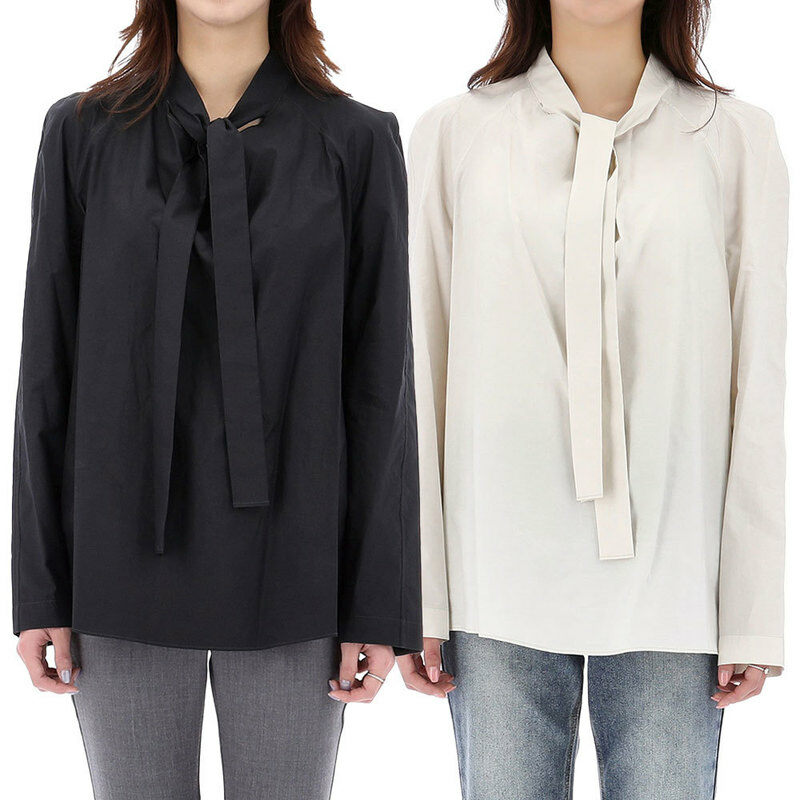 국내배송 26SS 르메르 ASCOT 타이 블라우스 2종 SH1218 LF1500 - Lemaire