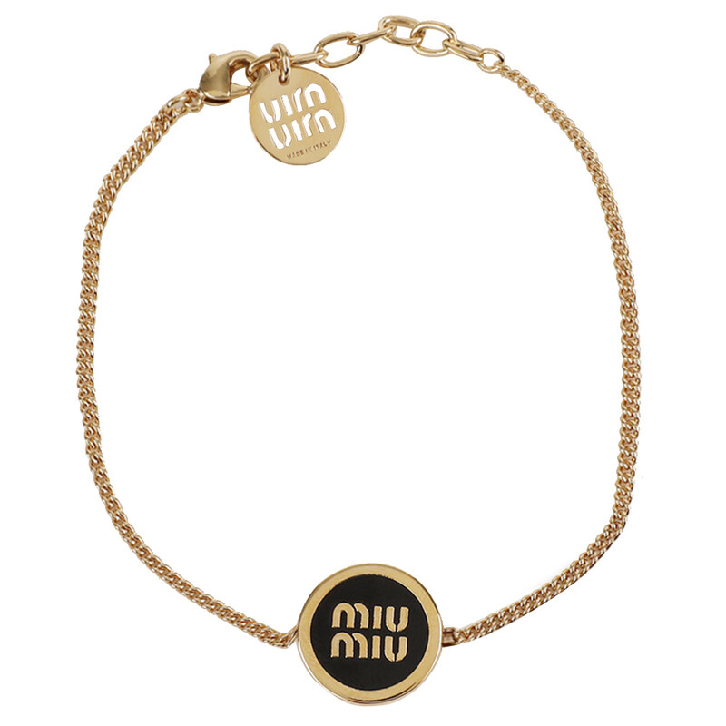 미우미우 에나멜 메탈 팔찌 5IB632-2F6T-F0002 - Miu Miu