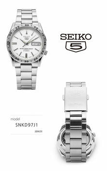 세이코5 SNKD97J1 남성 시계 썸네일 1