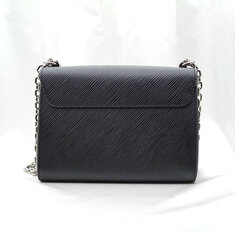 Louis Vuitton(루이비통) M50282 블랙 에삐 레더 은장 트위스트 MM 체인 숄더백 썸네일 3