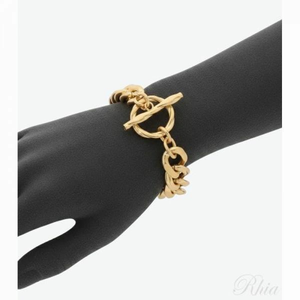 생로랑 26SS 체인 브레이슬릿 845620 Y1500 8060 - Saint Laurent