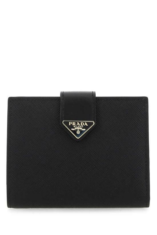 26FW 프라다 반지갑 1MV204 2DYG F0002 BLACK DOM - Prada