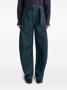 26FW 르메르 트위스트 벨티드 팬츠 PA326 LD1056 760 INDIGO DOM 썸네일 3