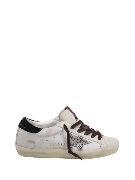 26FW 골든구스 SUPER STAR 슈퍼 스타 클래식 스니커즈 GWF00101 F008746 12526 WHITE SEEDPEARL BLACK DOM - Golden Goose