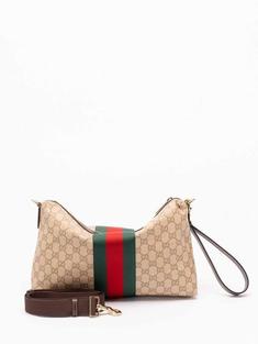 26FW 구찌 크로스백 A002KX FAF99 9646 SAND DARK BROWN DOM 썸네일 2