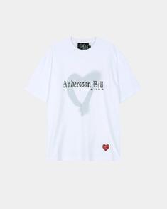 26SS 앤더슨벨 반팔 티셔츠 atb1417u WHITE DOM 썸네일 1