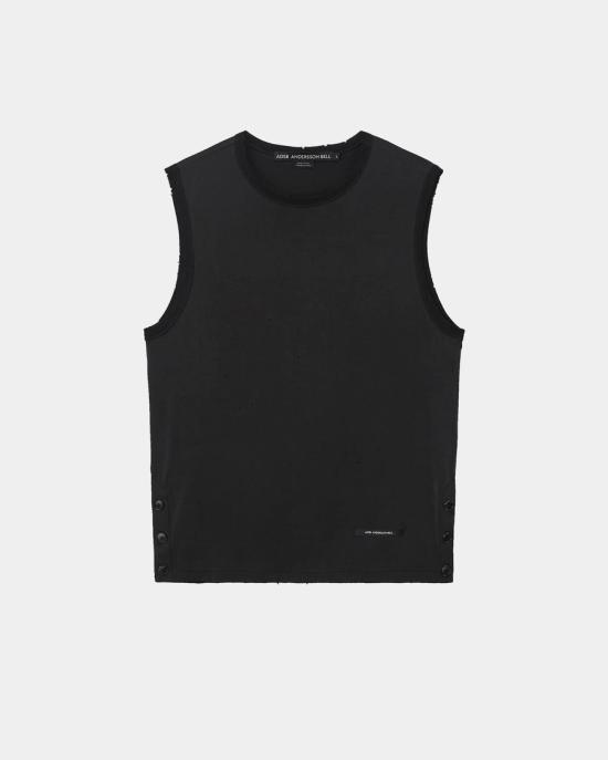 26SS 앤더슨벨 민소매 티셔츠 atb1544m CHARCOAL DOM - Andersson Bell