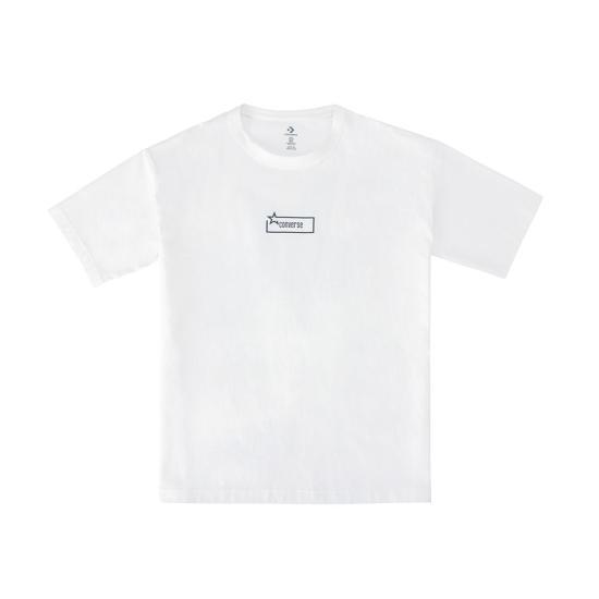 컨버스 반팔 티셔츠 MCJ785 W70 DOM - CONVERSE