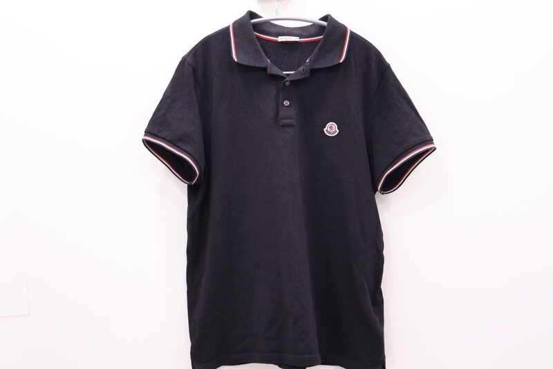 몽클레어 로고 패치 폴로 I10918A70300 남성 캐주얼 셔츠 - Moncler