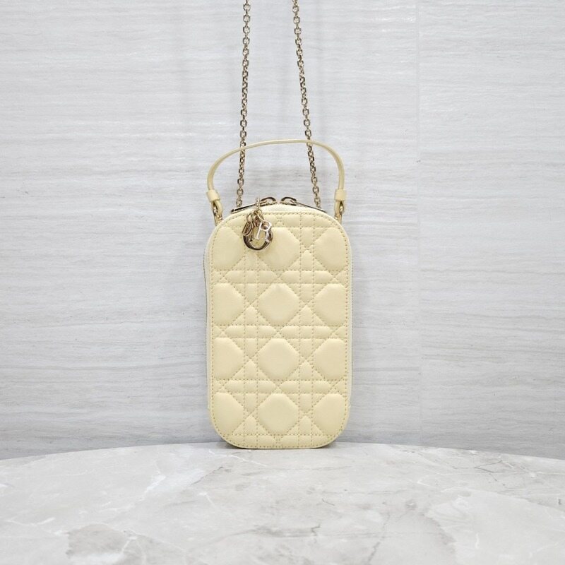 [럭스유] 디올 레이디 디올 까나쥬 폰홀더 체인백 S0872ONMJ - Christian Dior