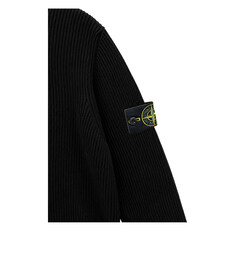 [스톤아일랜드] 26FW 와펜패치 버진 울 집업 가디건 블랙 남성 자켓 L2S155100017 S00C2 V0029 / TFS 썸네일 4