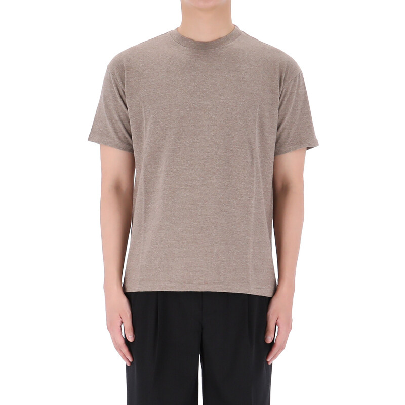 국내배송 26SS 오라리 심리스 크루넥 반팔 티셔츠 A00T01ST TOPBROWN - Auralee